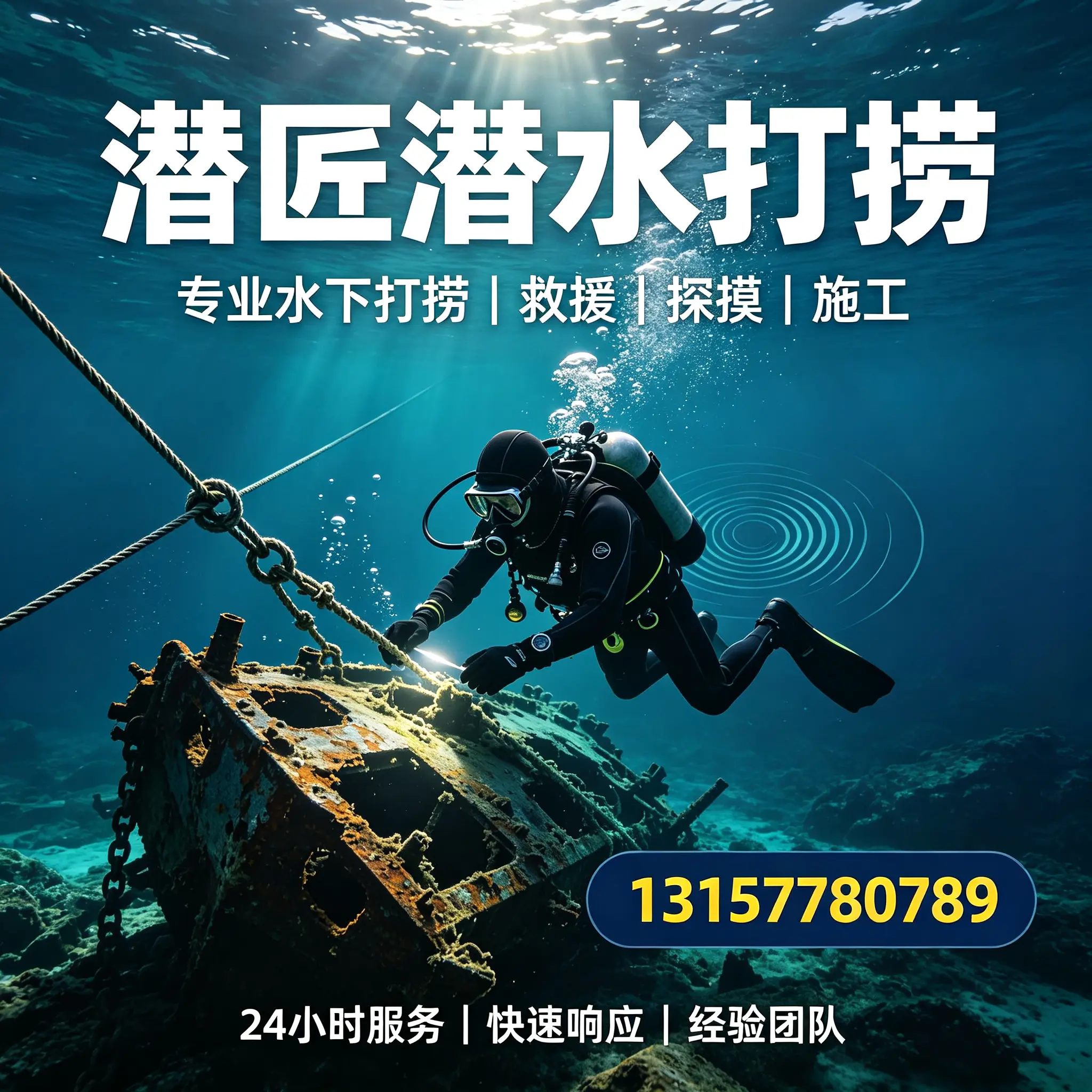 宝清水下打捞作业服务产品
